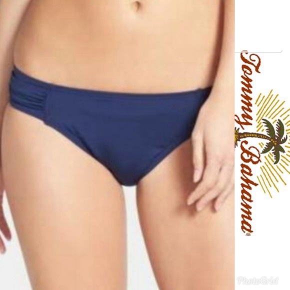 Tommy Bahama Other - NEW Tommy Bahama Pearl Shirred-Side Hipster Bikini